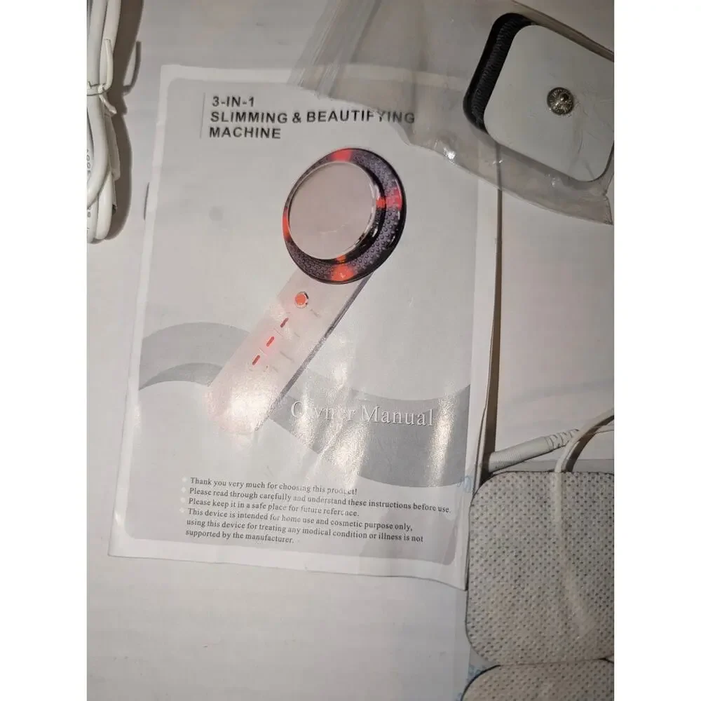 Skincare Options 3 In 1 Slimming Beautifying Device EMS Infrared Ultrasonic